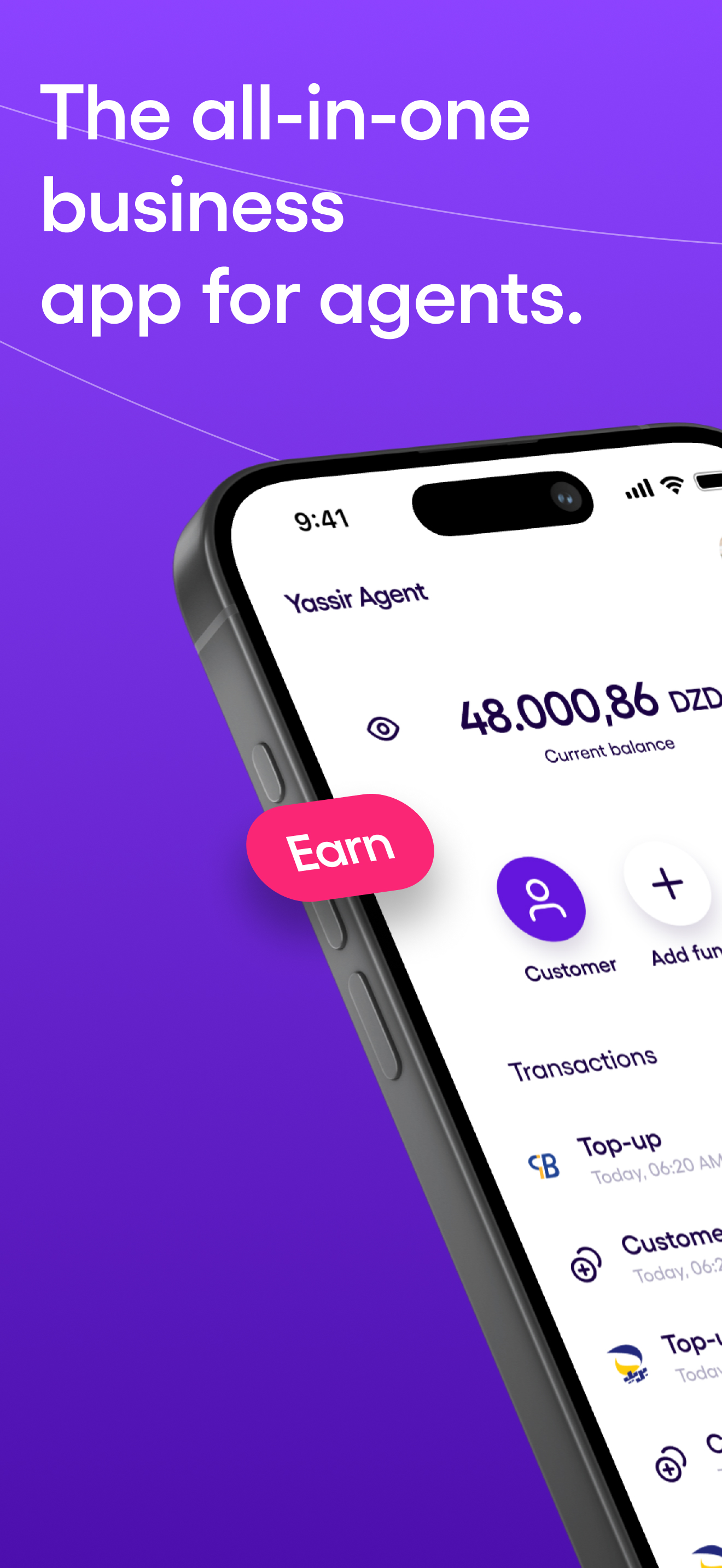 💰 Yassir Cash Agent Screenshot 1