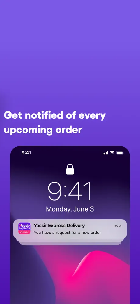 📦 Yassir Courier App (Express) Screenshot 1