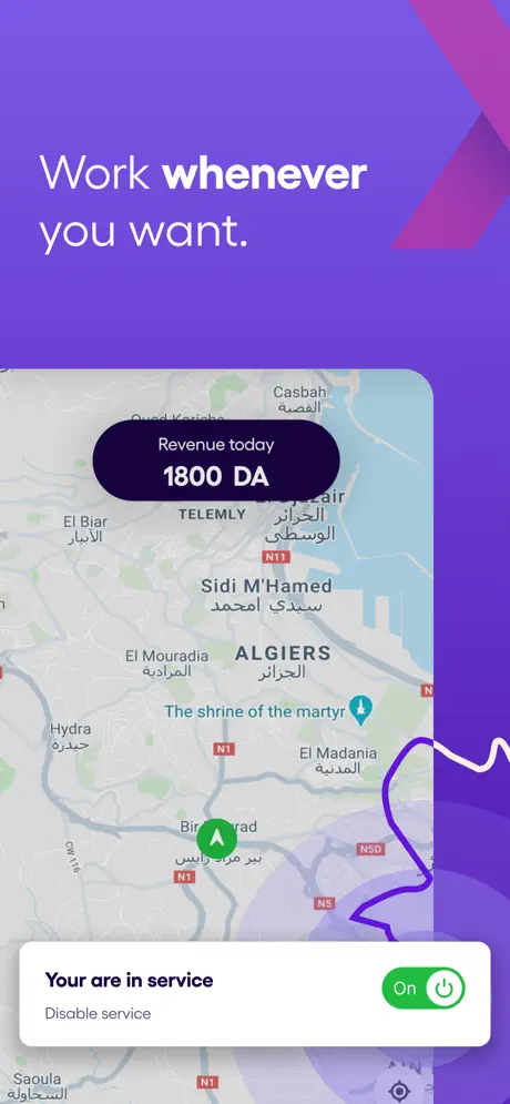🚗 Yassir Driver App Screenshot 1
